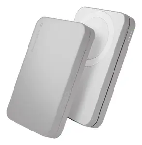 dbramante1928 re-charge 8K WL 3-in-1 Power Bank, 8000 mAh, Qi1.3 Wireless Charging, Aluminium