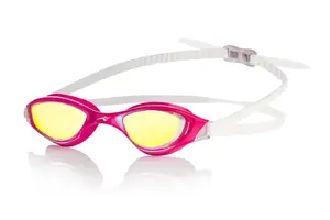 AQUA-SPEED Xeno Mirror peldēšanas brilles, pieaugušajiem, rozā