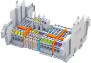 Wago 19-pole Terminal Strip LPW 230V AC Serial
