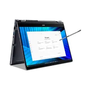 Acer TravelMate P4 Spin 14 TMP414RN-55-TCO-58UA Hybrid Laptop, Intel Core Ultra 5 225U, 14-inch WQXGA+ Touchscreen, 16GB RAM, 512GB SSD, Windows 11 Pro