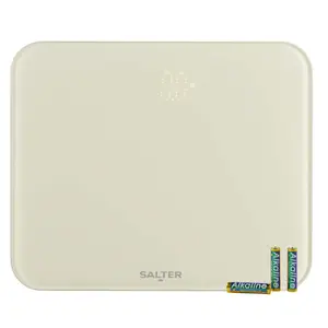 Salter 9204 Halo elektroniskie virtuves svari, krēmkrāsas