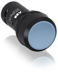 ABB CP1-10L-10 monostabila spiedpoga, 22mm, iedobta, 1NO, zila