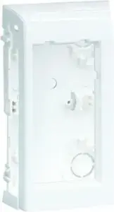 Kontakt-Simon Simon Connect CIMA PRO Surface-Mounted Housing for 2xK45 Modules, Pure White