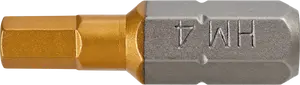 GRAPHITE HEX 5mm Screwdriver Bits 25mm, 2-piece set