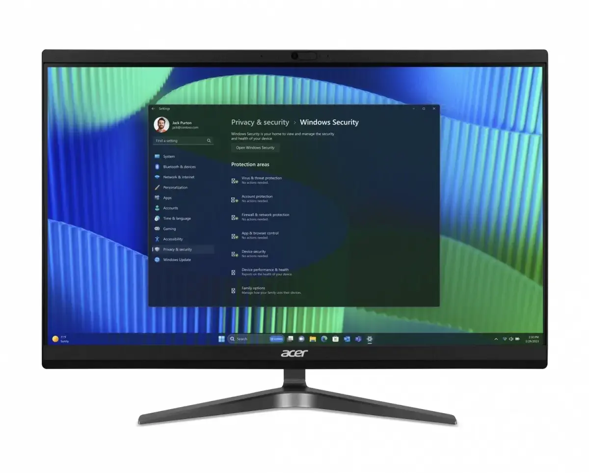 Acer Veriton Vero VZ2724G All-in-One PC Photo 6