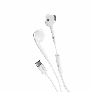 SBS Tubb vadu in-ear austiņas ar USB Type-C savienojumu zvaniem un mūzikai, zilas
