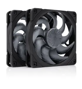 Noctua NF-A12x25 G2 PWM Sx2-PP chromax.black 120mm Case Fan Set, 2-Pack