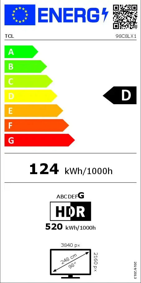 TCL C8L 98C8L 98 collu 4K Ultra HD viedtelevizors Photo 5