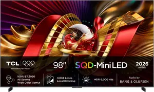 TCL C8L 98C8L Televizors 98" 4K Ultra HD SQD-Mini LED Melns Wi-Fi 6000 cd/m²