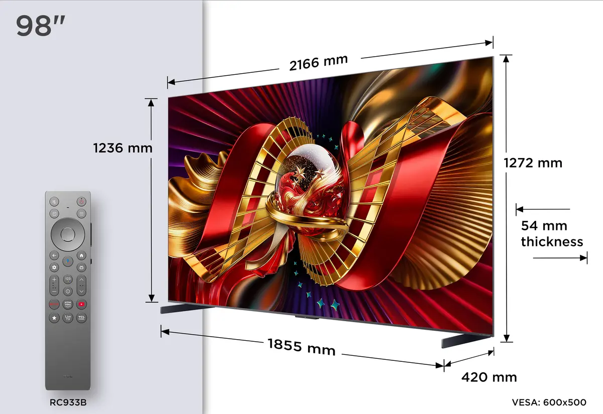 TCL C8L 98C8L 4K Ultra HD Smart TV Photo 2