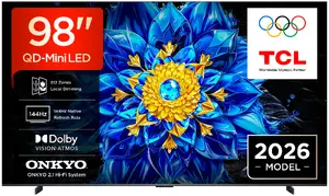 TCL P8L 98P8L 98-inch 4K Ultra HD Smart TV, QLED QD-Mini LED, 1000 cd/m²