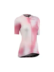 NORTHWAVE Blade Woman Short Sleeve Cycling Jersey, Pink, Size S
