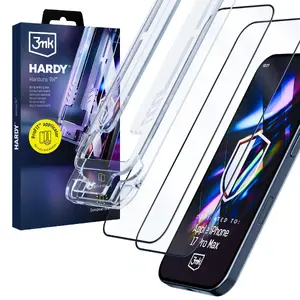 Защитное стекло 3MK Hardy Hardura 9H для Apple iPhone 17 Pro Max
