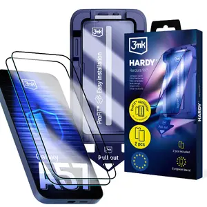 Защитное стекло 3MK Hardy Hardura 9H для Samsung Galaxy A37 и Galaxy A57