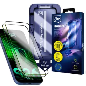 Защитное стекло 3MK Hardy Hardura 9H для Samsung Galaxy S26 Ultra
