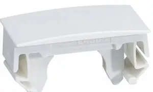 Hager GBDCLIP9016 tehalit.GBD Stiffening Clip for 45x45mm Devices, White