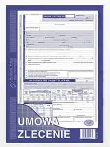 Michalczyk & Prokop Umowa zlecenie A4 Contract Form, 40 Sheets