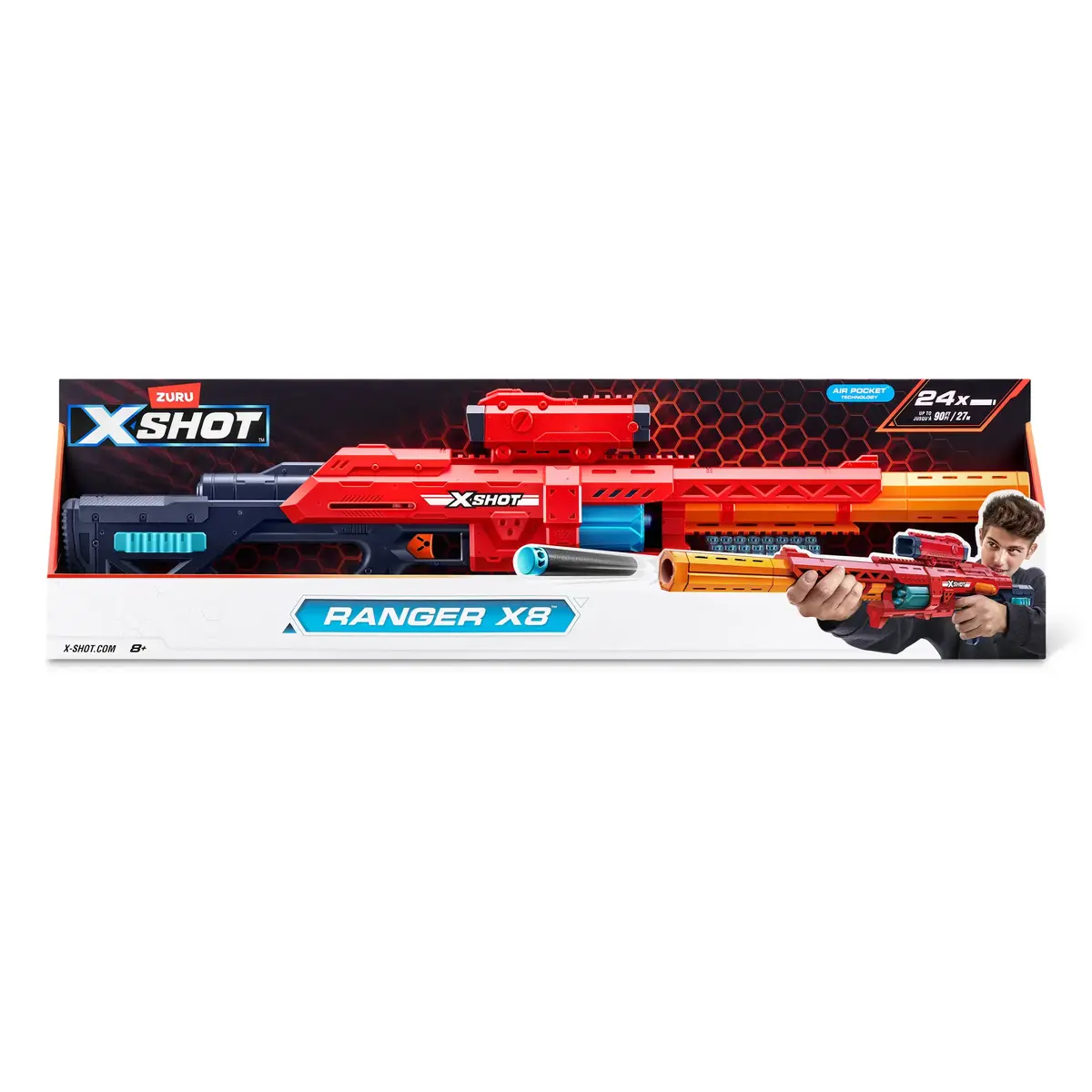 Игрушечный бластер Zuru XSHOT Excel Ranger X8 Photo 2