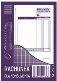 Patērētāju rēķinu grāmata Michalczyk & Prokop Rachunki dla konsumenta 263-5