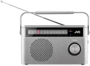 JVC RA-E315G Portable Radio, Grey