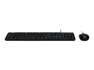 Acer Combo 100 AKW900 un AMW920 vadu tastatūras un peles komplekts, US International izkārtojums, melns