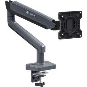 ONKRON G95 Desk Monitor Mount for 17-45 inch Screens up to 15 kg, VESA 75x75 to 100x100, Black and Grey