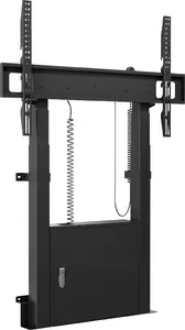 Напольная мобильная стойка для ТВ ONKRON FPRO2L-30 для экранов 55-100 дюймов, VESA 200x200 - 1000x600, черная