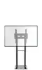 ONKRON FPRO2L-20 Mobile TV Stand for 40-70 inch Screens Photo 4
