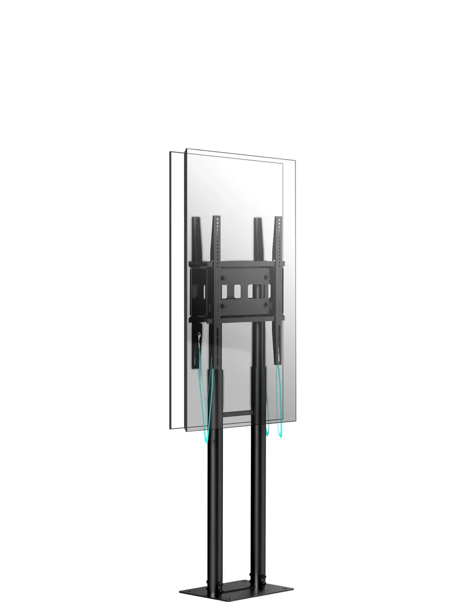 ONKRON FPRO2L-20 Mobile TV Stand for 40-70 inch Screens Photo 5