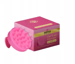 Korbi Sattva Scalp Massage Brush Pink