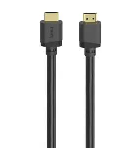 Hama Ultra High Speed HDMI Cable, 3m, HDMI Type A Male to Male, 48 Gbit/s, Black