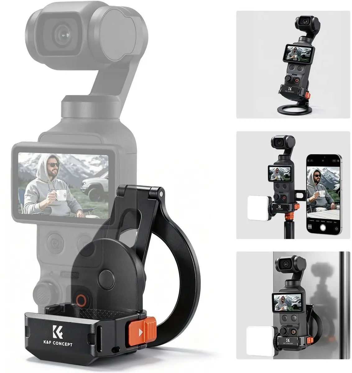 K&F magnētiskais korpusa turētājs DJI Osmo