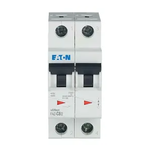 Eaton FAZ-C8/2 Miniature Circuit Breaker, 2-Pole, 8A, 415V, 50/60Hz