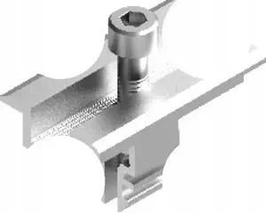 Baks PUFK Intermediate Panel Clamp for Photovoltaic Systems