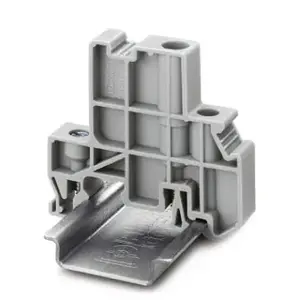 Phoenix Contact 1201413 End Clamp for DIN Rails, 10 mm, Grey, 50 Pieces