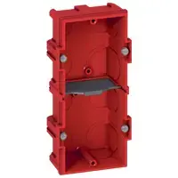 Legrand Batibox Flush-Mounted Outlet Box Red 080142