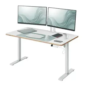 Электрический стол с регулировкой высоты Leitz Ergo Compact 120 x 70 см с напоминанием белый