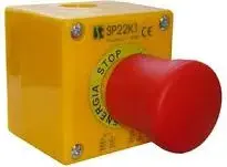 Spamel SP22K1BN-1 Emergency Stop Control Station