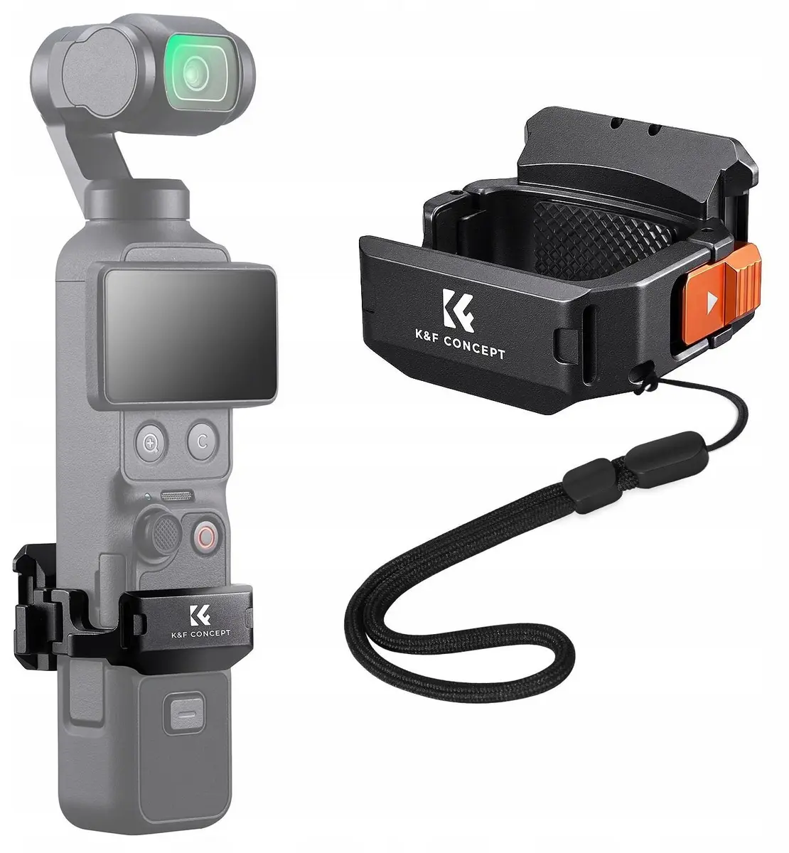 K&F aizsargkorpuss un adapteris DJI Osmo