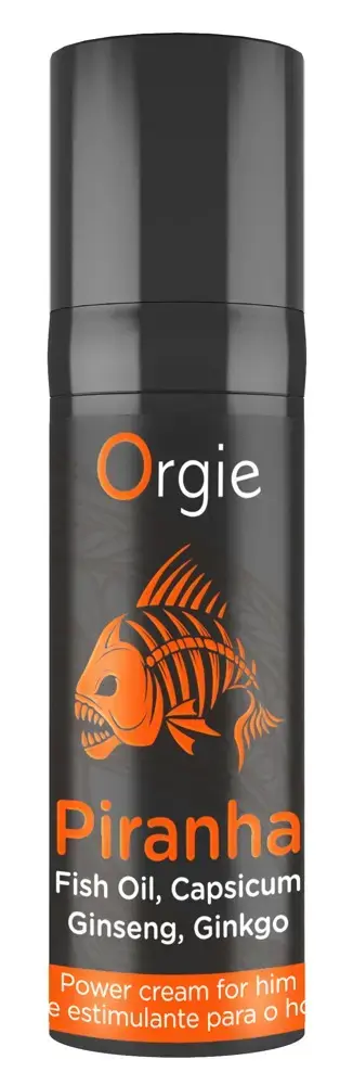 Стимулирующий крем для мужчин Orgie Piranha Power Cream 15 мл Photo 2