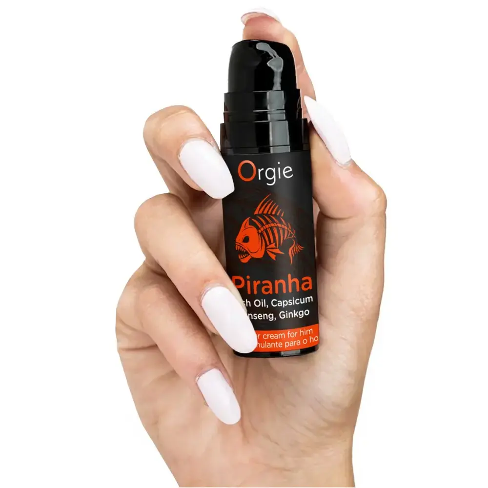 Стимулирующий крем для мужчин Orgie Piranha Power Cream 15 мл Photo 4
