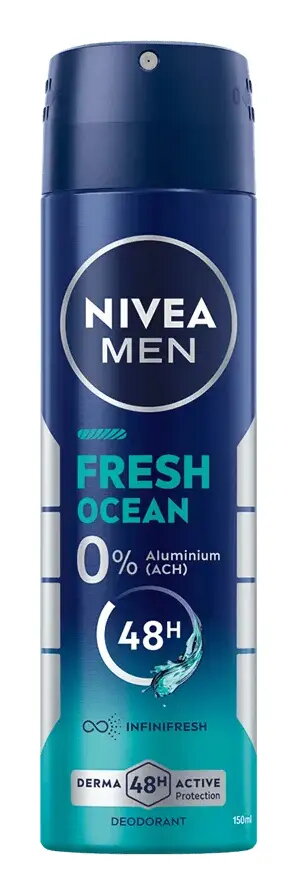Nivea Men Fresh Ocean izsmidzināms dezodorants