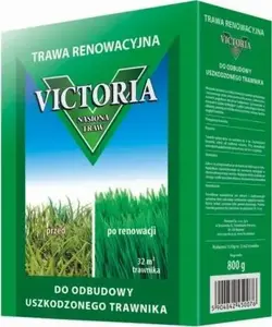 Семена газонной травы Flora Victoria для восстановления газона 0.8кг