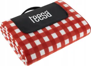 Плед для пикника Teesa с изоляцией 200x300 см, красная клетка