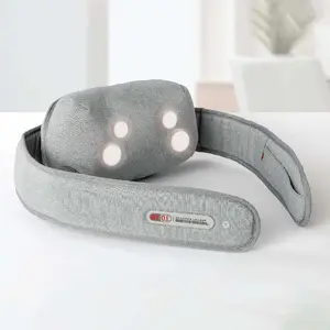 Sharper Image 1238008981 universāla Shiatsu masāžas josta pelēka