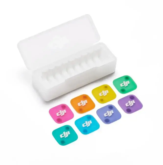 DJI Mic Mini 2 Multi-Color magnētiskie vāciņi Photo 2