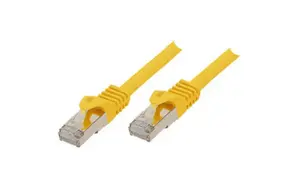 shiverpeaks BS75550-Y Cat7 S/FTP Networking Cable, RJ-45, 50 m, Yellow