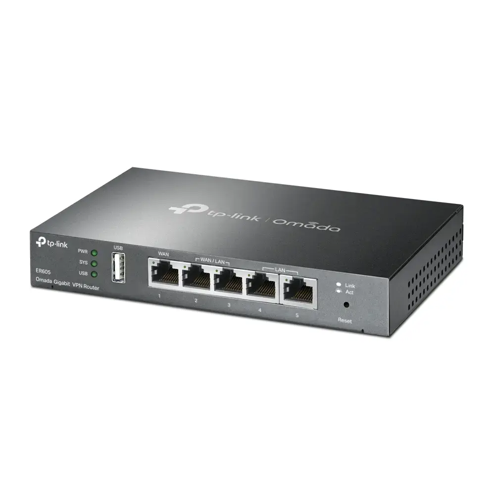 TP-Link ER605 Omada gigabitu VPN maršrutētājs Photo 2