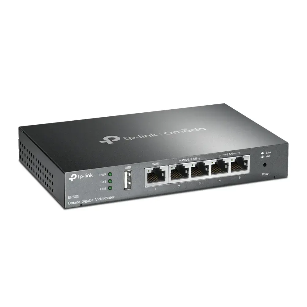 TP-Link ER605 Omada gigabitu VPN maršrutētājs Photo 3