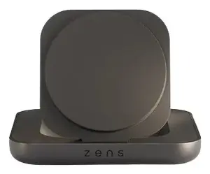 ZENS Magnetic Nightstand Charger, Qi2 15W Wireless Charging Station for Smartphone, Watch and Headphones, Black